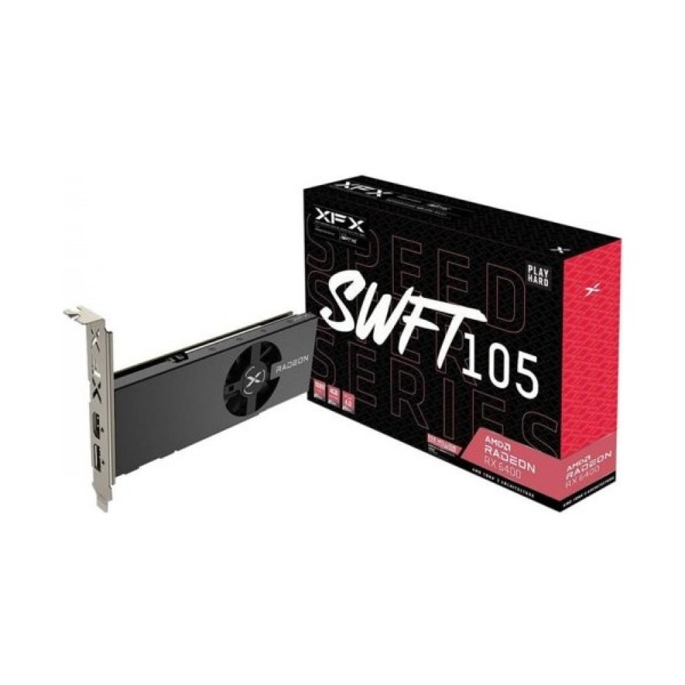 xfx Speedster Swft 105 AMD Radeon RX 6400 4gb GDDR6 64BIT Dx12 Gaming Ekran Karti (RX-64xL4SFG2) Ekran Kartları Fiyatı