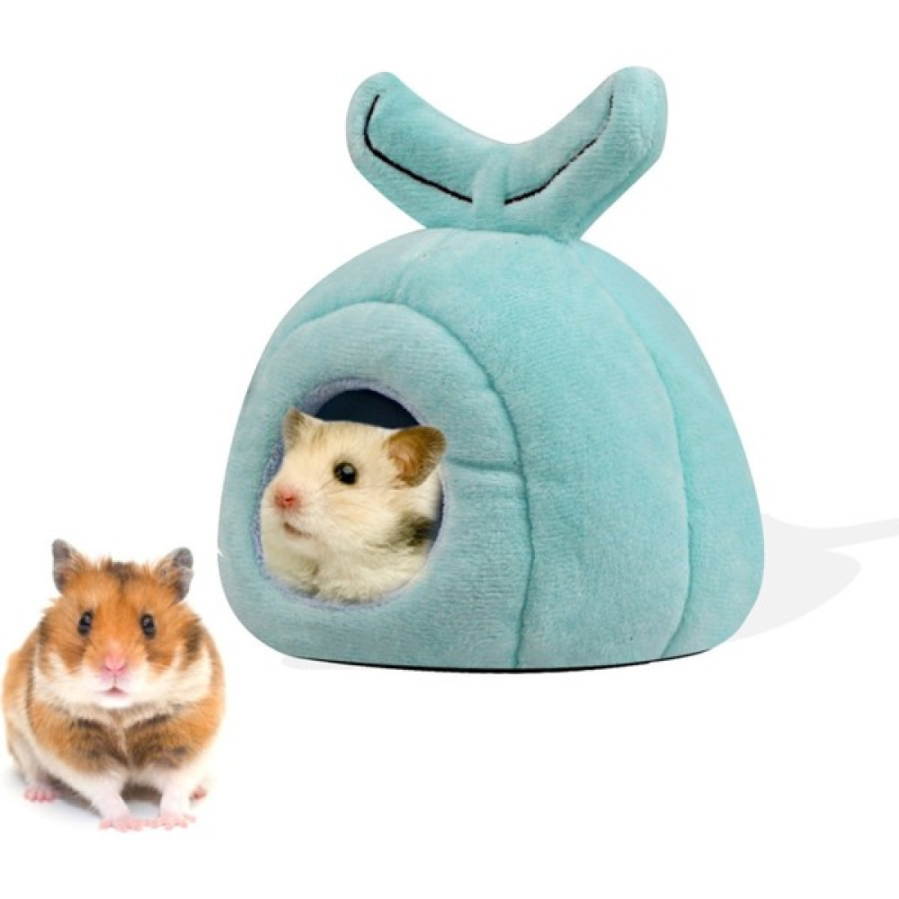 Xgarden Balina Şekilli Hamster Yatağı (Yurt Dışından) - Mavi - Standart Evcil Hayvan Ürünleri Fiyatı