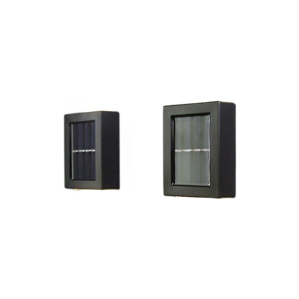 Xhang 2 Adet / Grup Açık Akıllı Su Geçirmez Duvar Lambası Için LED Güneş Işıkları Bahçe Dekorasyon Için Powered Güneş Işığı Kablosuz Sokak Işıkları... Aplikler Fiyatı
