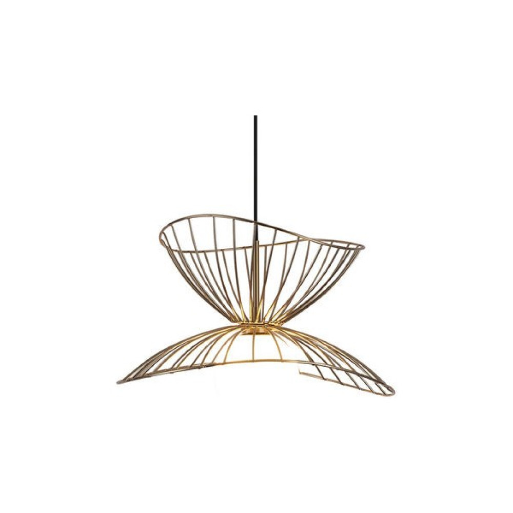 Xhang 40 cm Ferforje Avize, 220 V G9 5 W Basit Yemek Odası Işık Yaratıcı Kişilik Bar Sayacı Yatak Odası Oturma Odası Aydınlatma, Siyah (Yurt Dışından) Avize Fiyatı