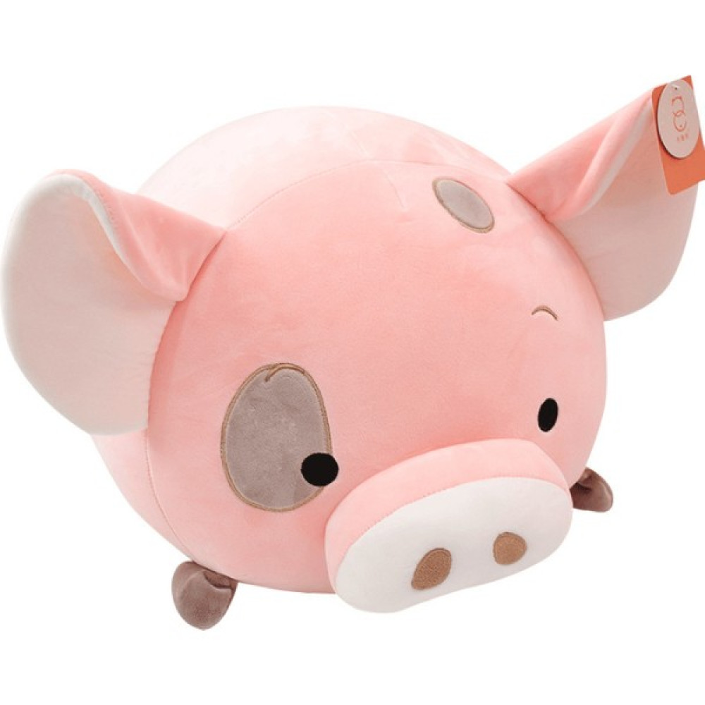 Xhang 45 cm Top Şeklindeki Orman Hayvan Bebek Squishy Elastik Peluş Doldurulmuş Oyuncak Bebekler Çocuk Hediye | Doldurulmuş ve peluş Hayvanlar - Pembe Peluş Oyuncaklar Fiyatı