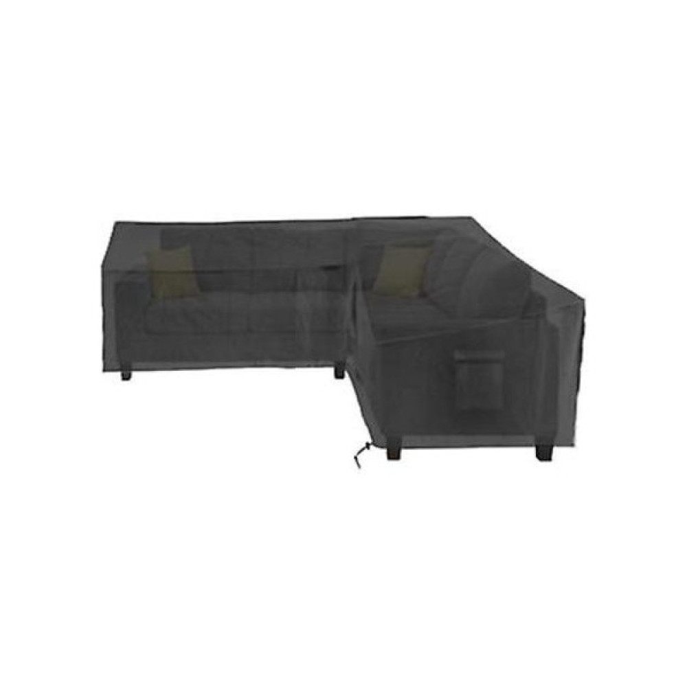 Xhang Açık Bahçe Mobilya Toz Kapağı, Köşe Mobilya Kapağı, L Şekli (L Şekli 270X270X90CM) (Yurt Dışından) - Siyah Dış Mekan & Bahçe Oyuncakları Fiyatı
