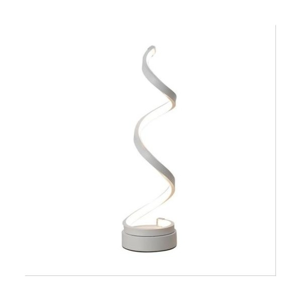 Xhang Modern Spiral LED Masa Lambası Akıllı Kısılabilir Kavisli LED Masa Lambası Çağdaş Minimalist Tasarım Işık Akrilik LED Modelleme Lambası | LED... Masa Lambası Fiyatı
