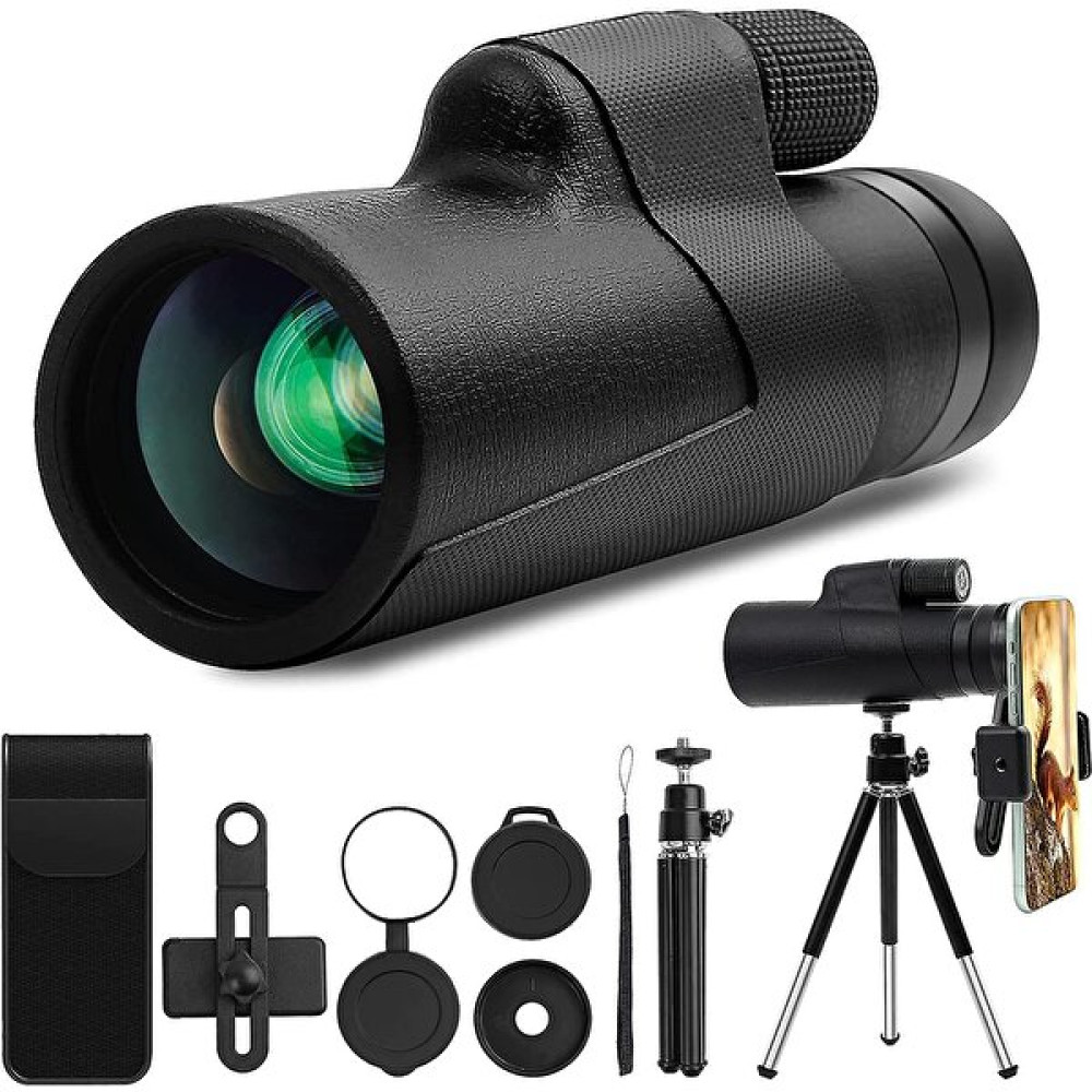 Xhang Monoküler Teleskop 12X50 Hd Teleskop Monoküler Teleskop Taşınabilir Seyahat Teleskop Yetişkin Gece Görüş Smartphone Tutucu ve Konser Seyahat ... Teleskoplar Fiyatı