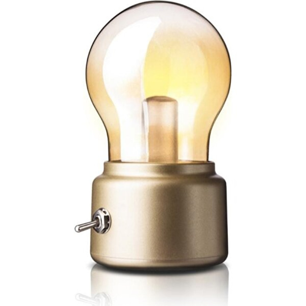 Xhang Vintage LED Ampul Gece Lambası Retro USB 5 V Şarj Edilebilir Pil Mood Armatür Yazma Masası Masa Işıkları Taşınabilir Başucu | LED Gece Işıkları Gece Lambası Fiyatı
