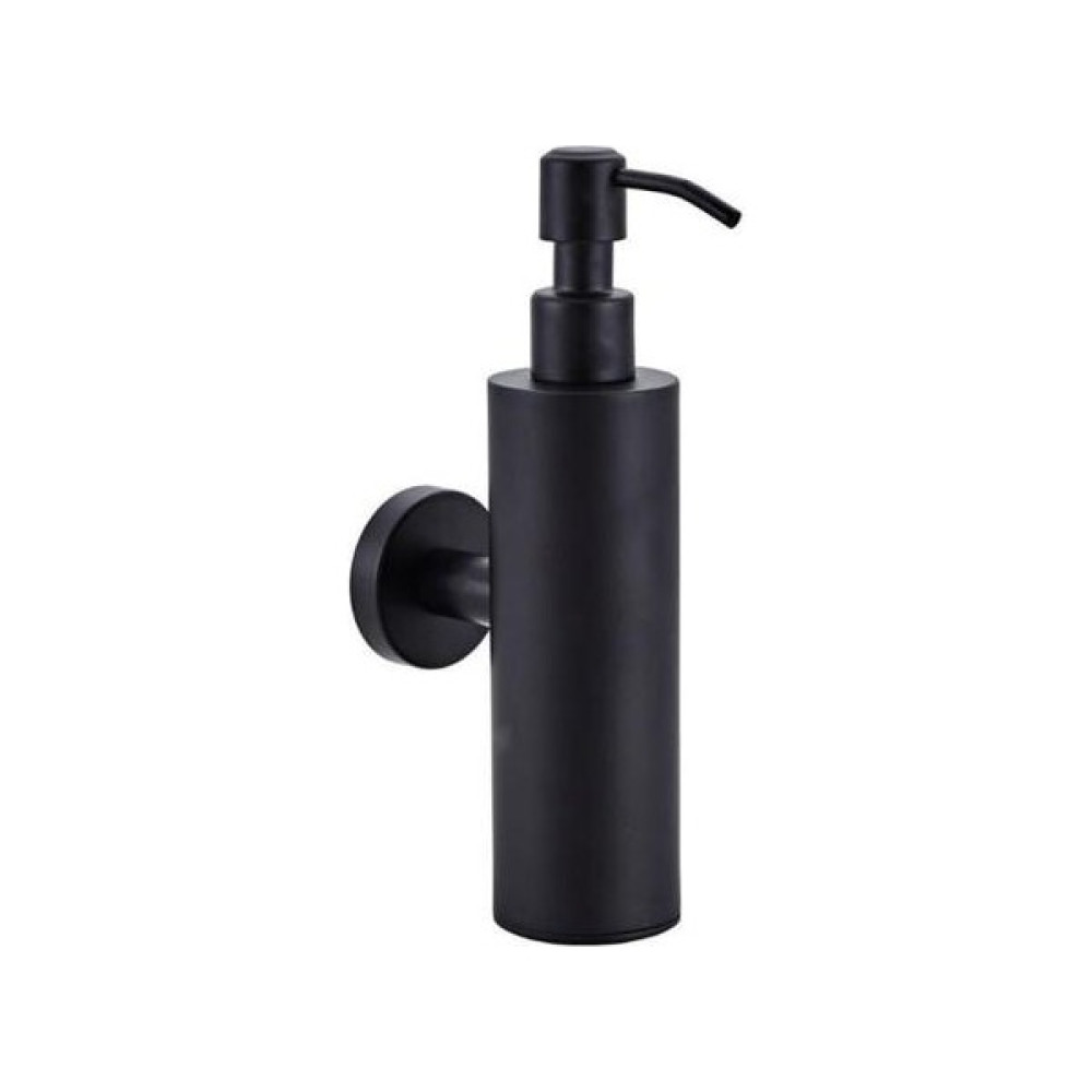 Xhltd 200 ml Duvara Monte Duş Şişesi Pompası Paslanmaz Çelik Şampuan Dağıtıcı Siyah | Sıvı Sabunluk Dispenseri (Duvara Monte Yuvarlak) (Yurt Dışından) Sabunluk Fiyatı