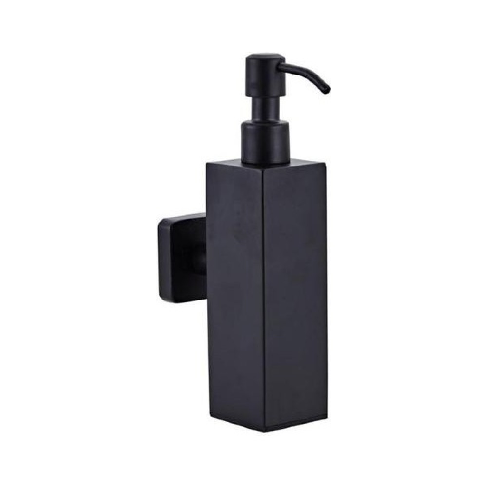 Xhltd 200 Ml Duvara Monte Duş Şişesi Pompası Paslanmaz Çelik Şampuan Dağıtıcı Siyah | Sıvı Sabunluk Dispenserler (Kare Duvara Monte) (Yurt Dışından) Sabunluk Fiyatı