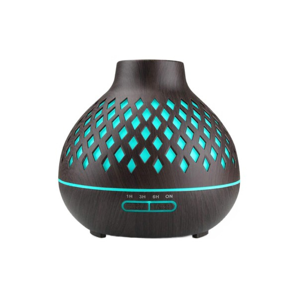 Xhltd 400 ml Elektrikli Aroma Difüzör Ultrasonik Hava Nemlendirici LED Lamba Aromaterapi Uzaktan Kumanda Ahşap Tahıl Xiaomi Yağ Difüzör | Nemlendir... Hava Temizleme - Nemlendirme Cihazları Fiyatı