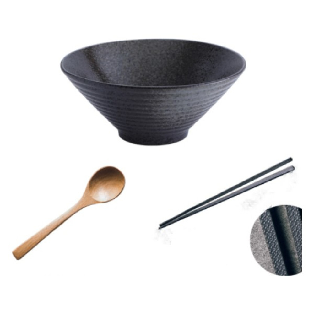 Xhltd Japon Yaratıcı Sofra Seti, Ticari Bambu Şapka Seramik Kase, Ev Büyük Ramen, Pirinç, Erişte, Çorba Kase | Kaseler (Yurt Dışından) - Siyah Saklama Kapları Fiyatı