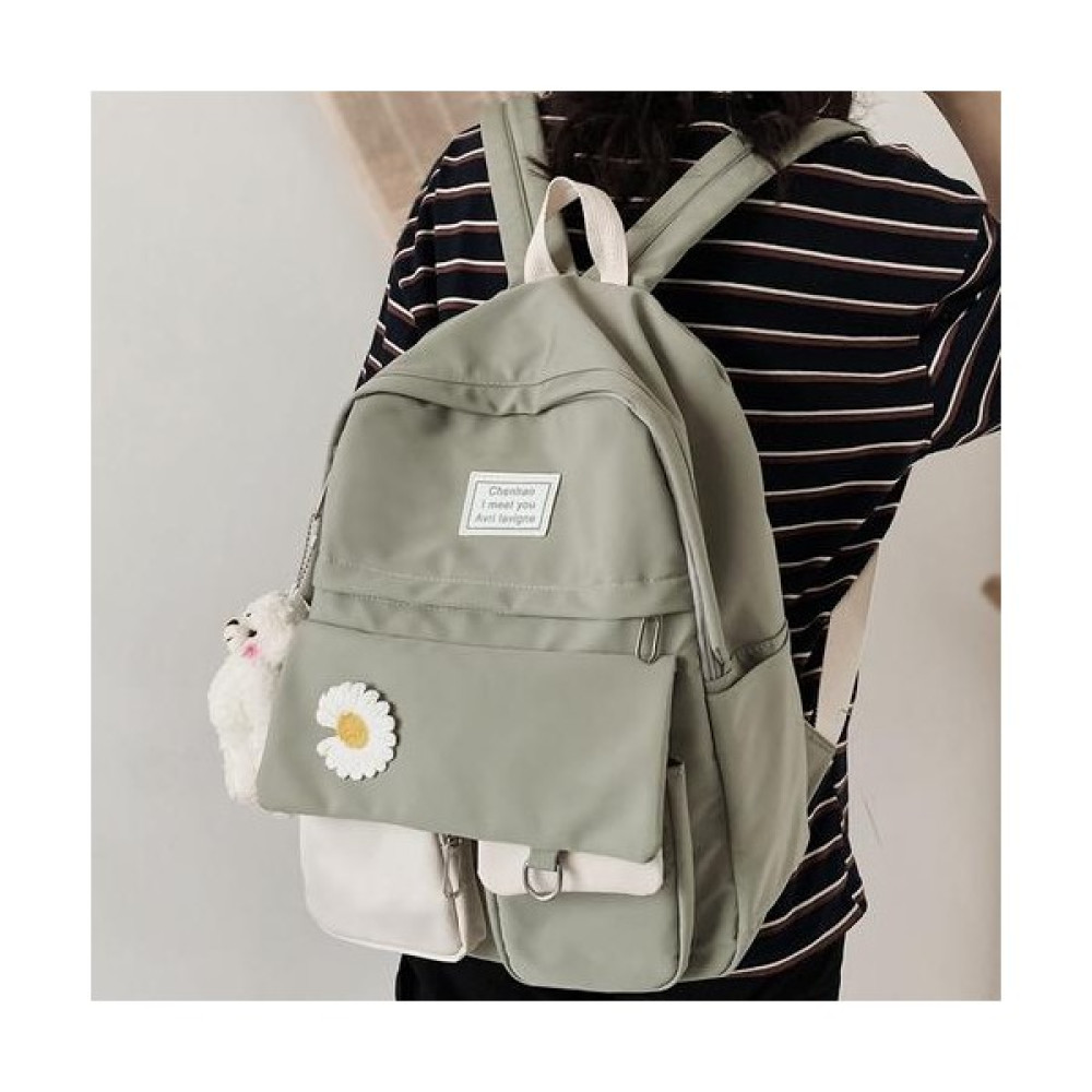 Xhltd Kız Koleji Öğrenci Sırt Çantası Sevimli Çiçek Naylon Kadınlar Okul Çantası Lady Kawaii Sırt Çantası Kadın Moda Çanta Kitap Trendy Seyahat Yen... Okul Çantası Fiyatı