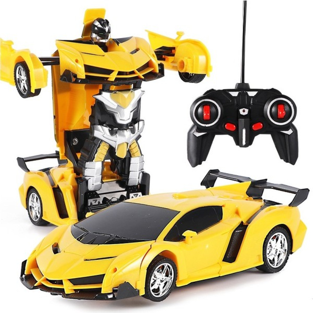 Xhome 1:18 Ölçekli Trafo Rc Robot Araba Uzaktan Kumandalı Araba Modeli Çocuk Oyuncak - Sarı RC Araçlar ve Aksesuarları Fiyatı