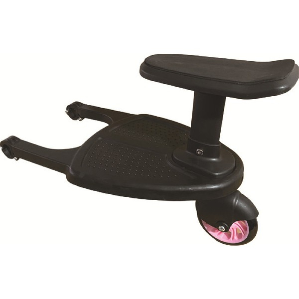 Xhome Çocuk Arabası Tekerlek Plakası Arabası Pedalı Braketi Plaka Plakasına Çıkarılabilir Koltukta Binmek (Yurt Dışından) - Pembe Bebek Arabası-Puset Aksesuarı Fiyatı