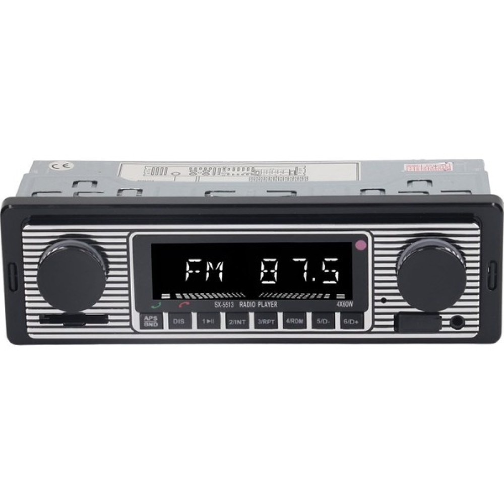Xiaofeng Multimedya Araba Stereo, Sx 5513 Kablosuz Bluetooth Uzaktan Kumanda 4 Kanal Ses Araç Ses Alıcısı Mp3 Çalar, Fm Alıcı Zaman Göstergeli Araç... Oto Teypleri Fiyatı