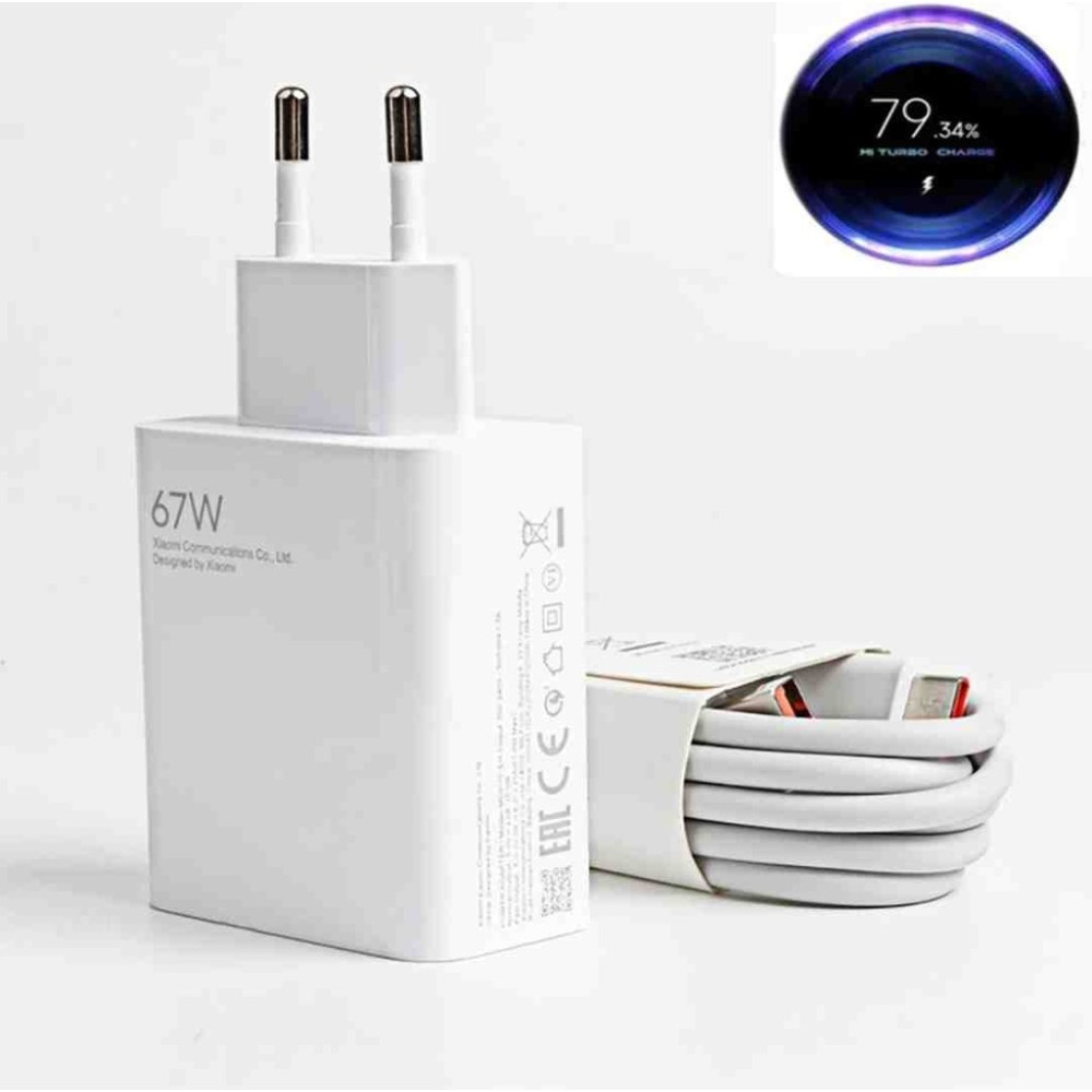 Xiaomi 100%100 Orjinal 67W Hızlı ve Turbo Şarj Aleti Tüm Type-c Girişli Telefonlara Uyumlu 3Kat Hızlı Şarj Cep Telefonu Şarj Cihazı Fiyatı