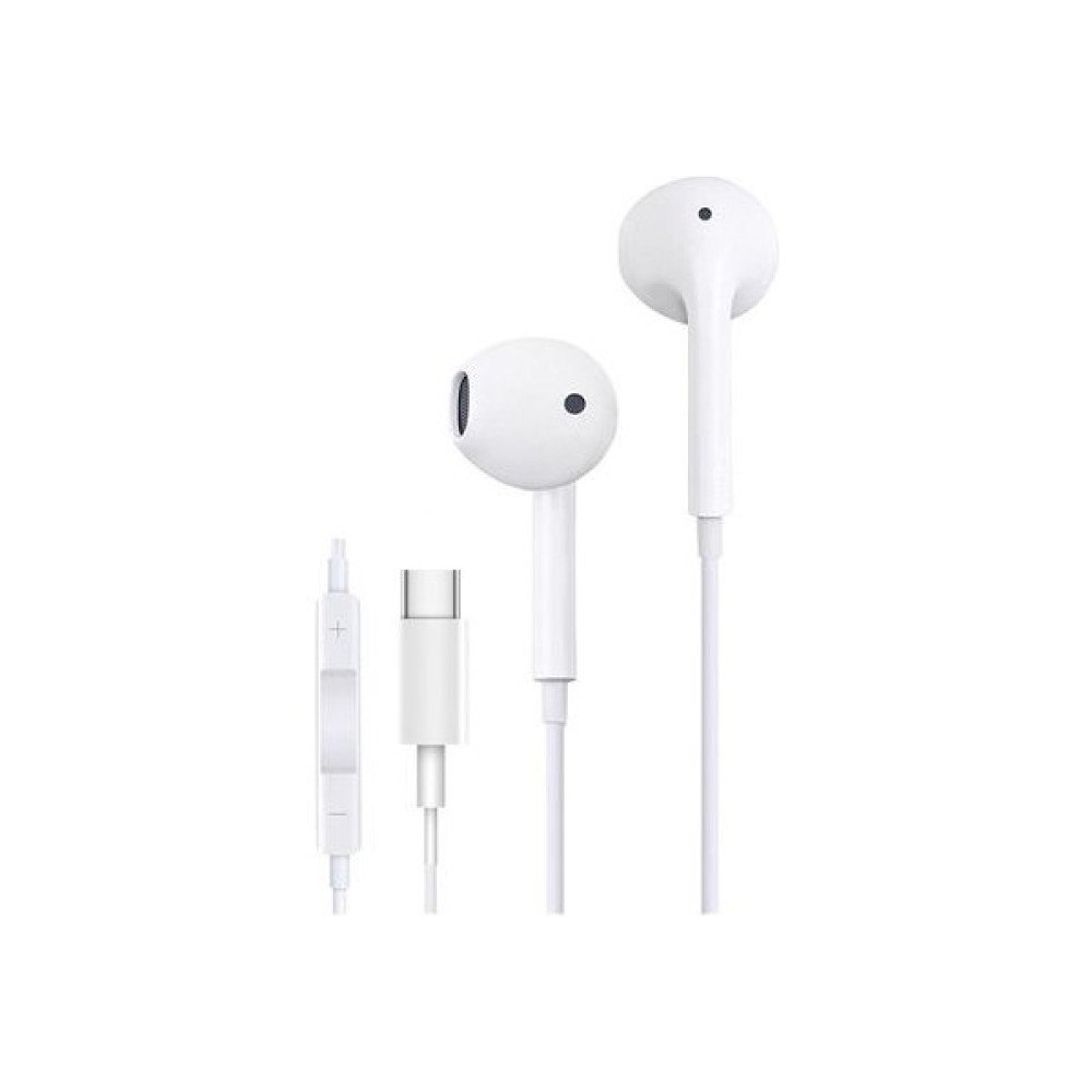 Xiaomi 11T Pro 12 12X Uyumlu Kablolu Kulaklik Jak Kulaklık Type-C - Beyaz Kulaklık Fiyatı