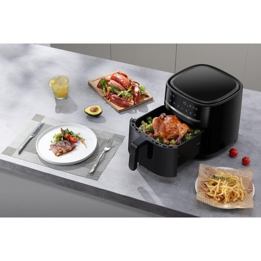 Xiaomi Airfryer Xl 1500 W 6 Lt, 4.6 kg 6 Program, Yağsız Sıcak Hava Fritözü, Siyah Fritözler Fiyatı