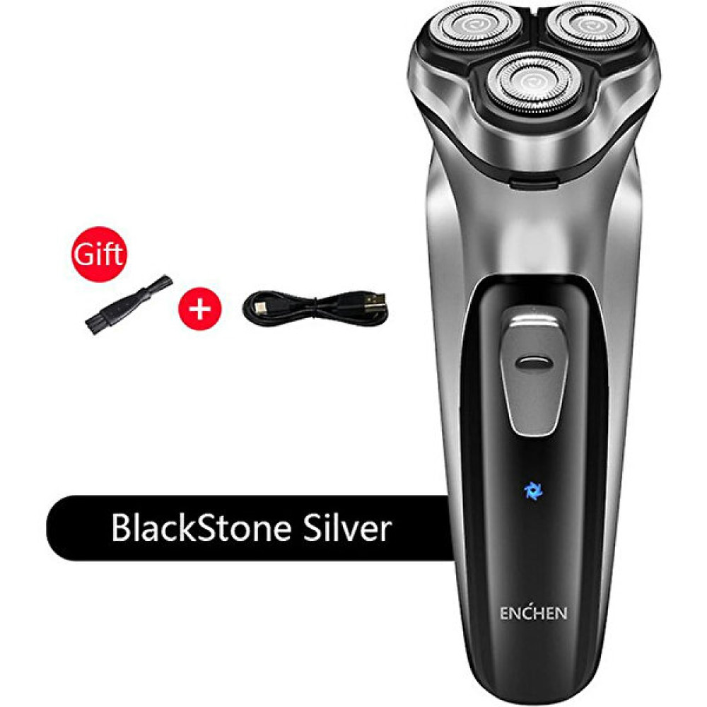 Xiaomi Enchen Blackstone-C Şarj Edilebilir Tıraş Makinesi - Siyah (Yurt Dışından) - Gri Tıraş Makineleri Fiyatı