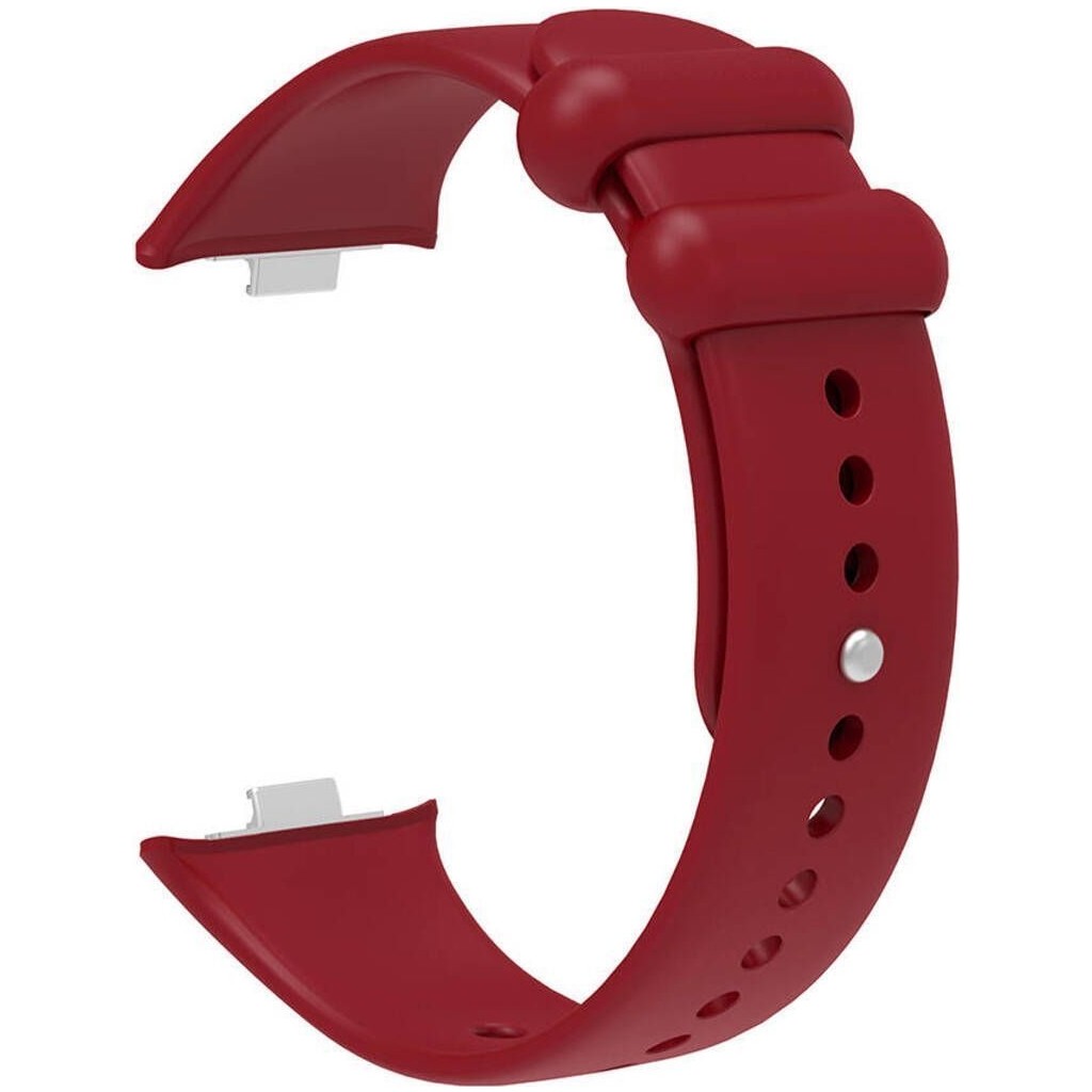 Xiaomi Mi Band 8 Pro / Smart Band 8 Pro Uyumlu Tasarım Spor Jel Silikon Kordon - Koyu Kırmızı Cep Telefonu Kılıfı Fiyatı