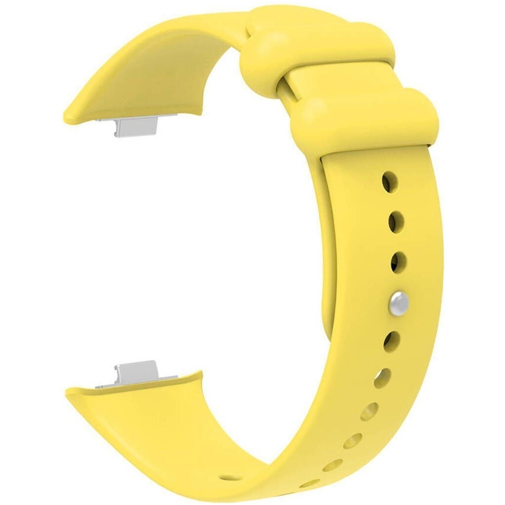 Xiaomi Mi Band 8 Pro / Smart Band 8 Pro Uyumlu Tasarım Spor Jel Silikon Kordon - Sarı Cep Telefonu Kılıfı Fiyatı