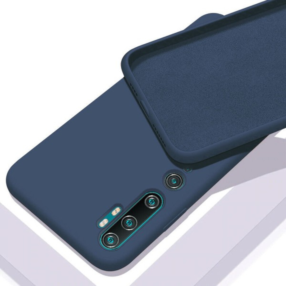 Xiaomi Mi Note 10 Pro Kılıf Lansman Silikon Kılıf Lacivert Cep Telefonu Kılıfı Fiyatı