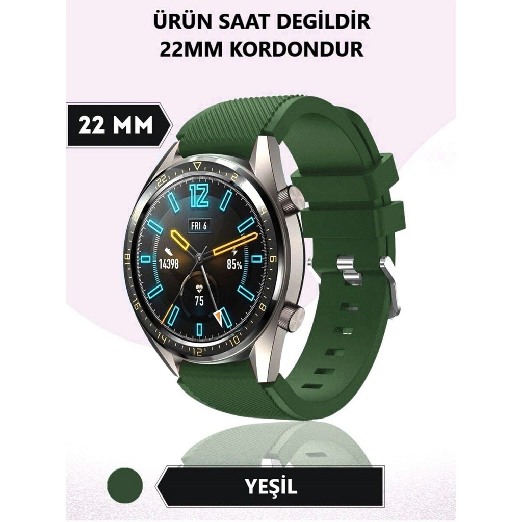 Xiaomi Mi Watch Color Uyumlu Çizgi Desenli Silikon Kordon Kayış 22MM Cep Telefonu Kılıfı Fiyatı