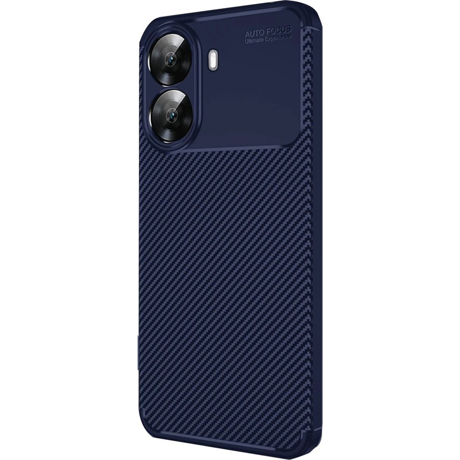 Xiaomi Poco X7 Pro Kılıf Focus Carbon Silikon Kapak - Lacivert Cep Telefonu Kılıfı Fiyatı