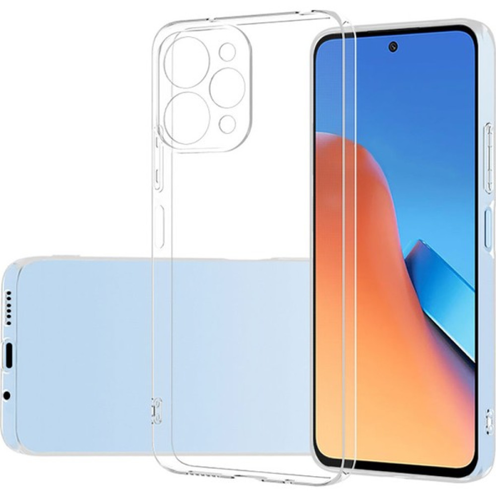 Xiaomi Redmi 12 Kılıf Süper Şeffaf Silikon Kapak - Renkli Cep Telefonu Kılıfı Fiyatı