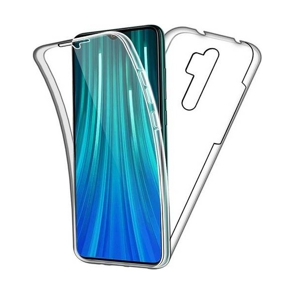 Xiaomi Redmi Note 8 Pro Çift Taraflı Silikon Kılıf - Şeffaf Cep Telefonu Kılıfı Fiyatı