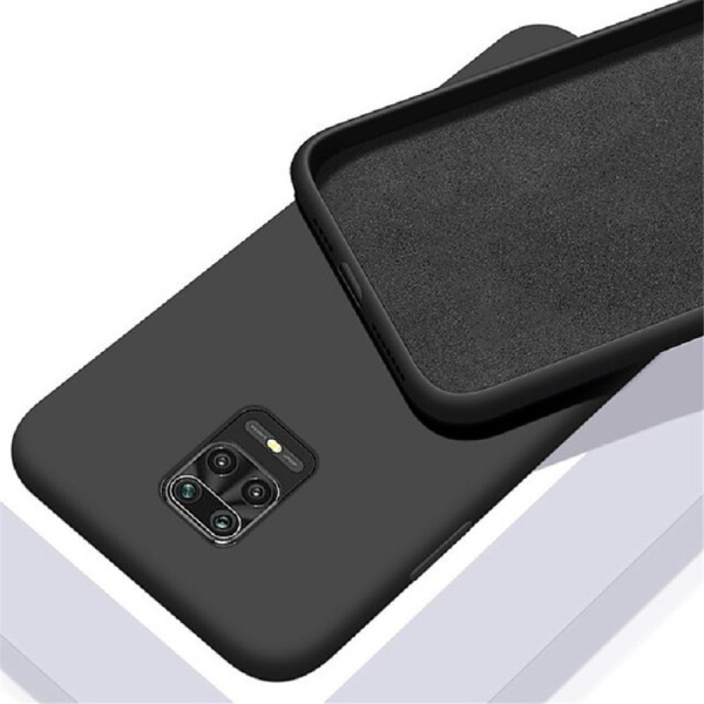 Xiaomi Redmi Note 9 Pro Kılıf Kadife Lansman Soft Yumuşak Liquid Silikon Kamera Korumalı Mara - Siyah Cep Telefonu Kılıfı Fiyatı