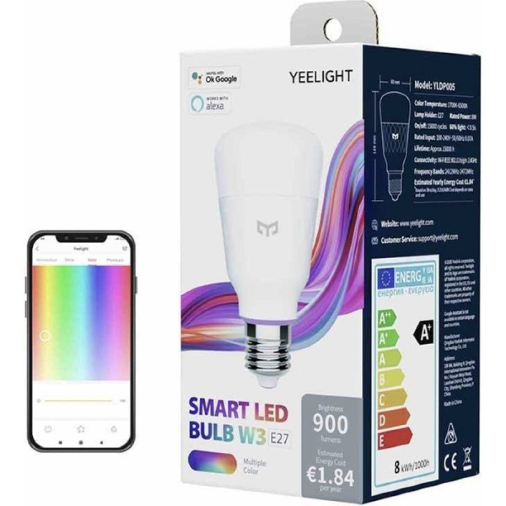 Xiaomi Yeelight Smart LED Bulb W3 Rgb Akıllı LED Ampül Led Aydınlatmalar Fiyatı