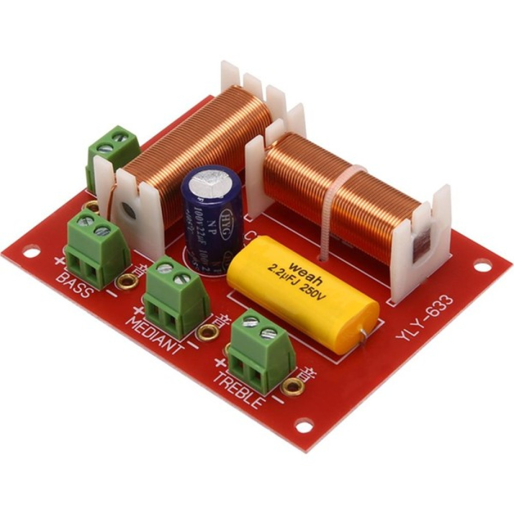 Xiaxiaoer 2 Adet 200W 3 Yollu Ses Hoparlör Crossover Tiz + Orta Kademe + Bas Bağımsız Crossover Hoparlörler Filtre Frekans Bölücü (Yurt Dışından) - NA Elektrikli El Aletleri Fiyatı