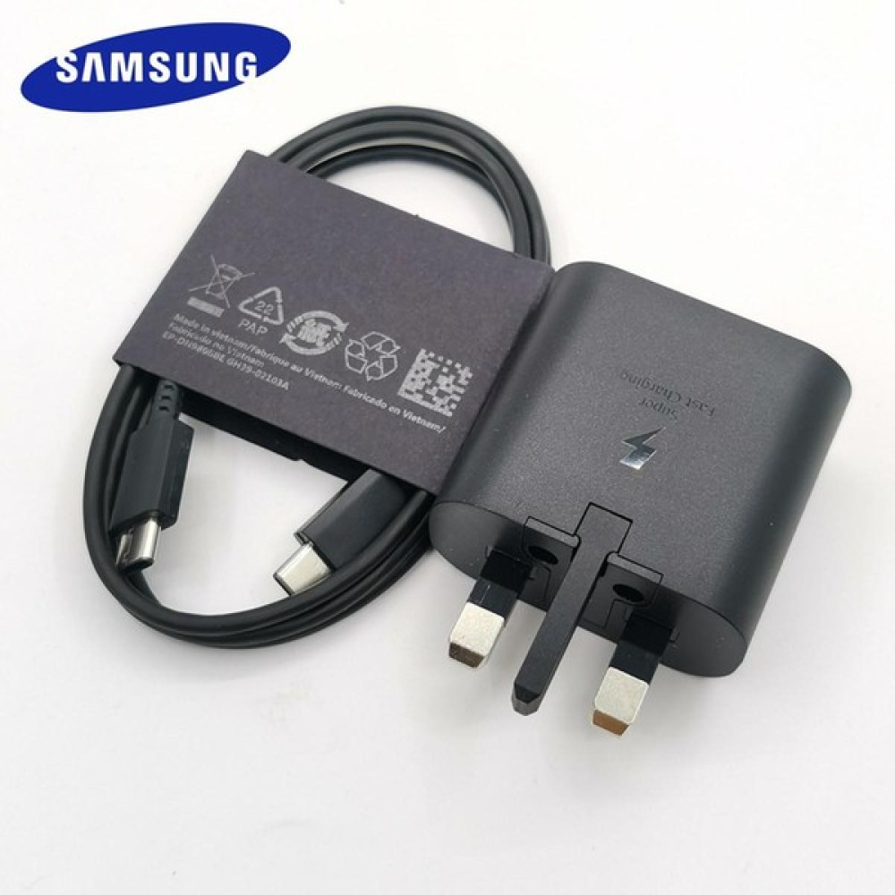 Xiaxiaoer Orijinal Samsung A33 A53 A73 A52 A32 A72 S20 S21 Fe A80 A90 S9 Süper Hızlı Şarj Cihazı 25W Ingiltere Güç Adaptörü EP-TA800 USB C Tipi Kab... Cep Telefonu Şarj Cihazı Fiyatı