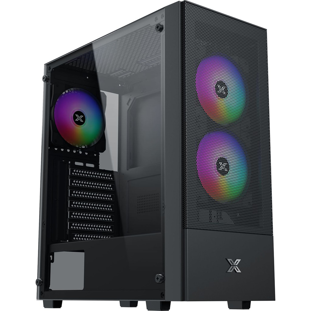 Xigmatek EN41655 Hero Iı Aır 3f Mesh Temperli Camlı 3*12CM Sabit Rainbow Atx Mid-T Gaming Oyuncu Kas - Siyah PC Kasaları Fiyatı