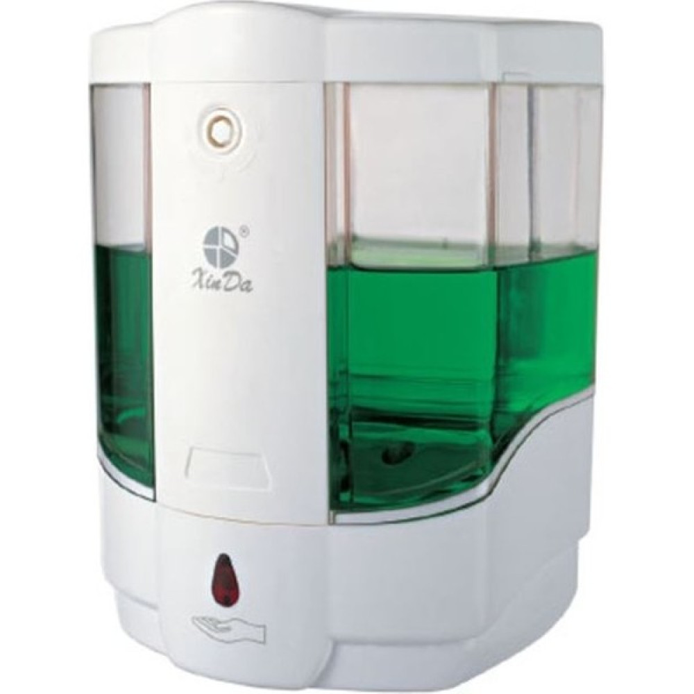 Xinda ZYQ80 Otomatik Fotoselli Sensörlü Sıvı Sabun Dispenseri Aparatı / 800 Ml. - Beyaz Sabunluk Fiyatı