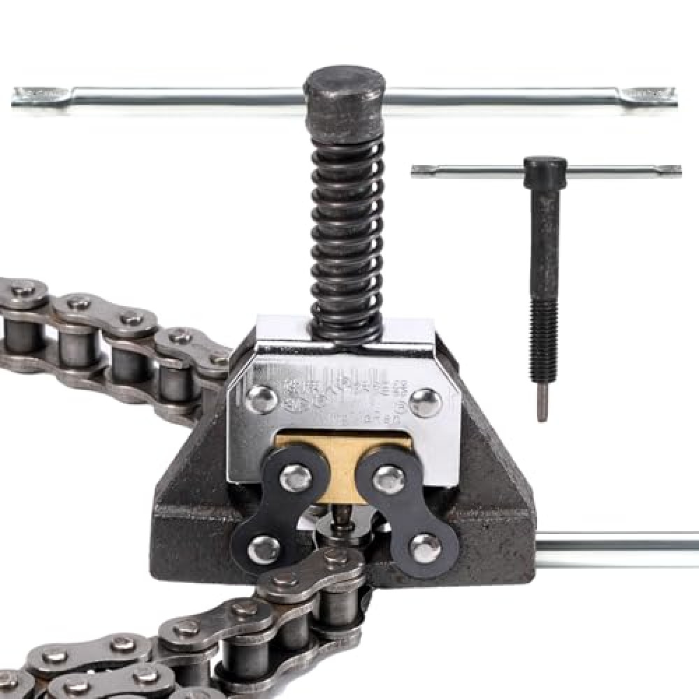 XingMaRen Chain Breaker Tool for 08A-12B, 400NK-650 Motorcycle, Go Kart, ATV Chains