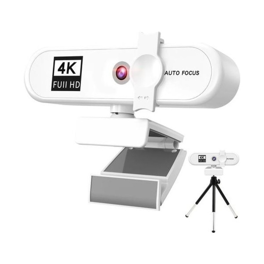 Xinh 4 K Konferans Pc Webcam Autofocus USB Web Kamera Dizüstü Masaüstü Ofis Toplantısı Için Mıc Hd Web Cam (Yurt Dışından) - Beyaz Web Kameraları Fiyatı