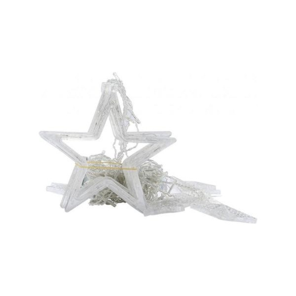 Xinh Ev Yatak Odası LED Beş Köşeli Yıldız Perde Dekoru (Yurt Dışından) - 25 cm - Beyaz Led Aydınlatmalar Fiyatı