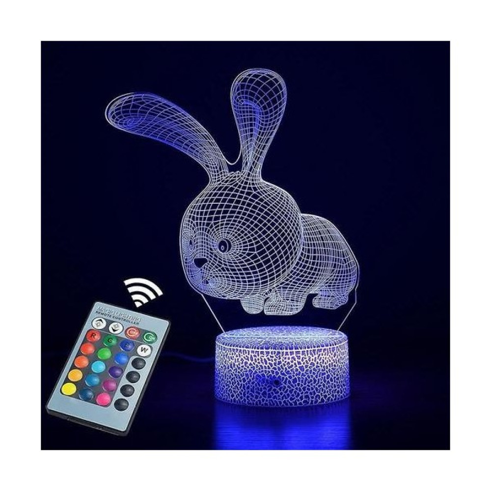 Xinh Kızlar Için 3D Gece Lambası, Çocuklar Için Gece Lambası, 16 Renkler USB ve Uzaktan Kumanda ile Dokunulabilen Gece Lambası, 6 Ila 10 Yaş I Kızl... Gece Lambası Fiyatı