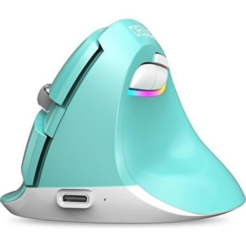 Xinh Mini Bluetooth + USB Kablosuz Fare Sessiz Tıklayın Rgb Ergonomik Şarj Edilebilir Dikey Bilgisayar Fareleri Küçük El Kullanıcıları Için | Farel... Klavye - Mouse Fiyatı