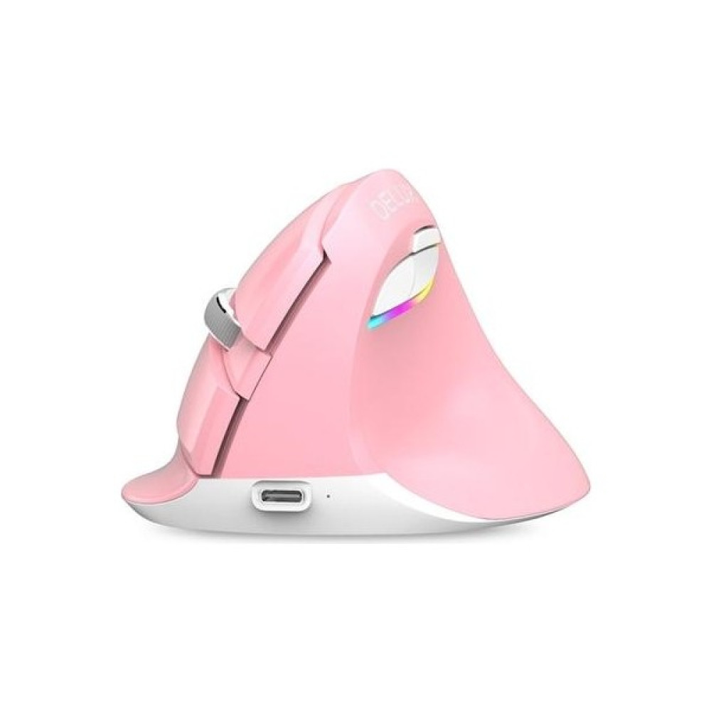 Xinh Mini Bluetooth + USB Kablosuz Fare Sessiz Tıklayınız Rgb Ergonomik Şarj Edilebilir Dikey Bilgisayar Fareleri Küçük El Kullanıcıları Için | Far... Klavye - Mouse Fiyatı