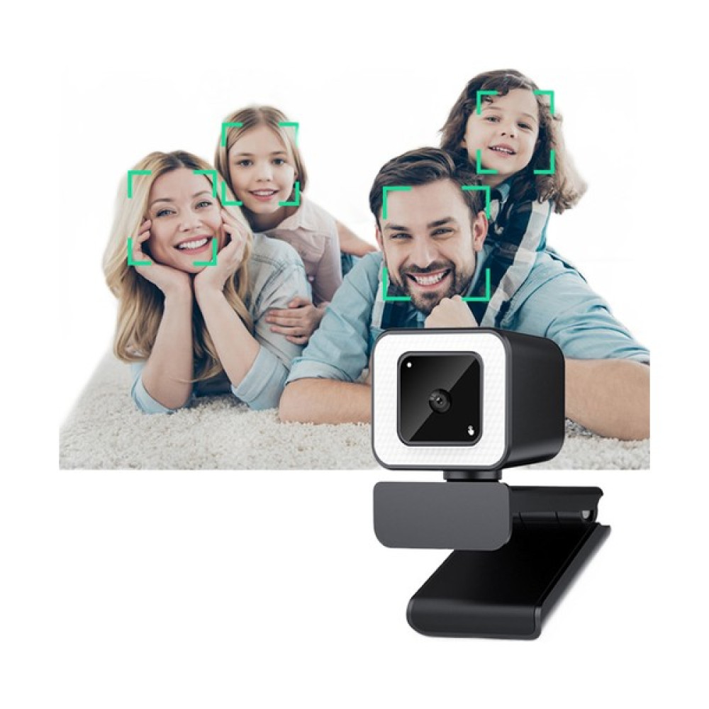 Xinh Mini Webcam Web Kameralı Mikrofon Otomatik Odaklı Web Kamerası Web Kamerası Canlı Yayın Video Konferansı Webcam (Yurt Dışından) - Siyah Web Kameraları Fiyatı