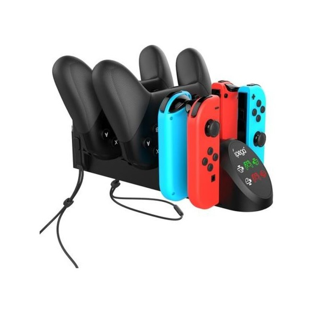 Xinh Oyun Denetleyicisi Şarj Cihazı Şarj Dock Standı Station Tutucu Nintendo Anahtarı Kontrol Oyunu Konsolu ile Gösterge | Gamepads (Siyah) (Yurt D... PS Vita Oyunları Fiyatı