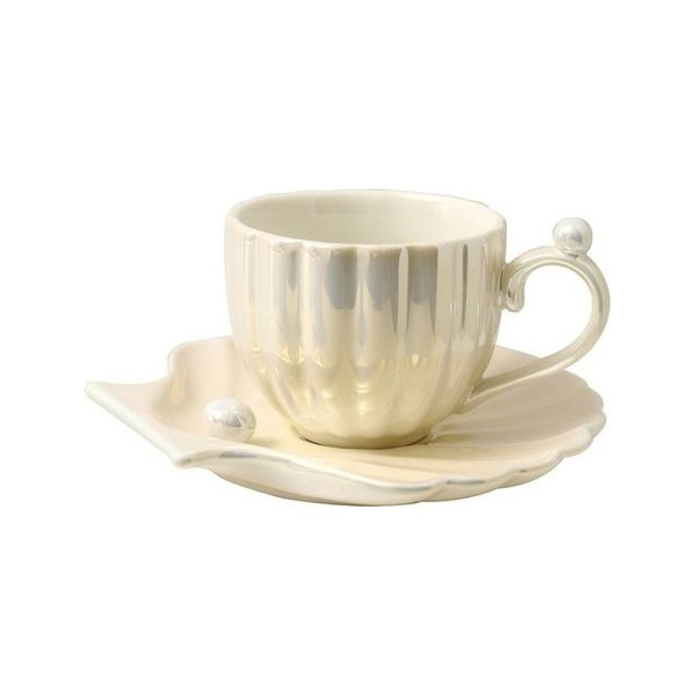 Xinh Sevimli Yaratıcı Porselen Fincan ve Tabağı Seramik Basit Çay Setleri Modern Tasarım Kahve Süt Suyu Su Bardağı Kafe | Kupalar (Yurt Dışından) Fincan / Bardak / Kahve Takımı Fiyatı