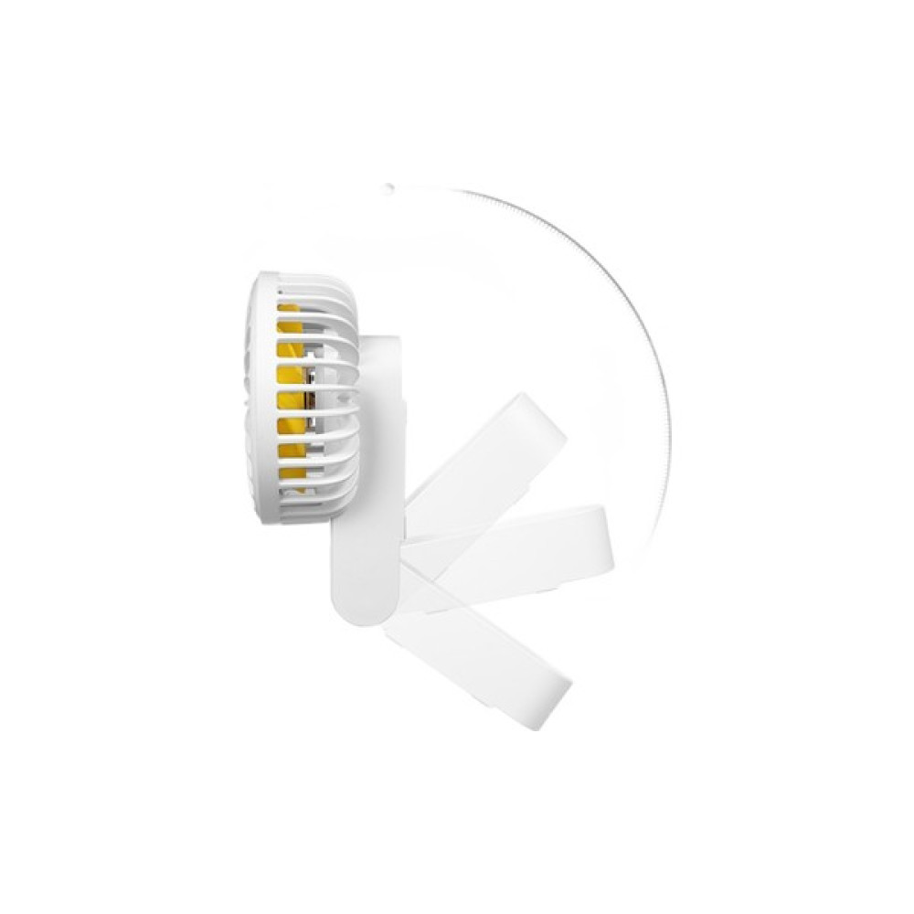 Xinh Taşınabilir USB Fan Mini El 2000 Mah Şarj Edilebilir USB Soğutma Yaz Fan Ofis Masaüstü Açık Için 3 Hızlar USB Gadgets (Yurt Dışından) - Beyaz Vantilatörler Fiyatı