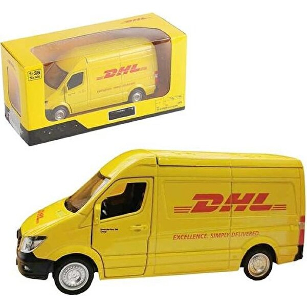 Xinh Yeni 15 cm 1/36 Ticari Metal Alaşımlı Araç Express Dhl Geri Driecasts Kamyon Modeli Oyuncak Araba Koleksiyonu Hediye Doğum Günü Hediyesi | Die... Oyuncak Araç Fiyatı