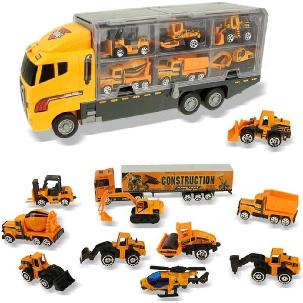Xinhang Büyük Kamyon Oyuncak Mini Alaşım Diecast Araba Modeli Kamyon Araba (Yurt Dışından) - Sarı Oyuncak Araç Fiyatı