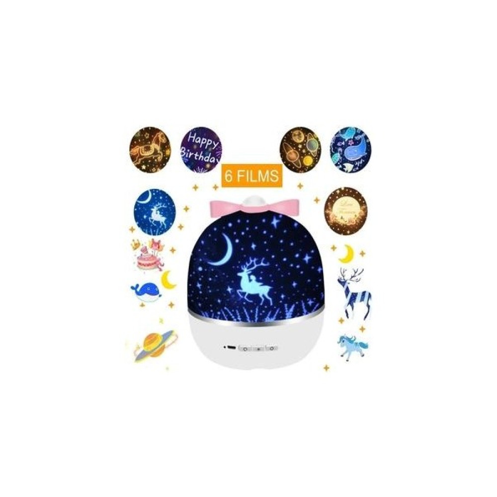 Xinhang Renkli Projektör Lambası ve Gece Lambası 2 In 1 Evren Yıldızlı Gökyüzü Döndürmek LED Lamba Yanıp Sönen Yıldız Çocuklar Bebek Hediye USB Güç... Gece Lambası Fiyatı