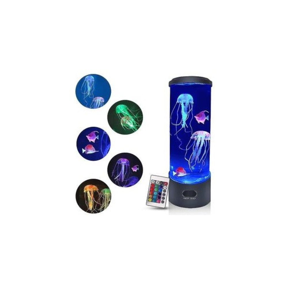 Xinhang USB LED Denizanası Lav Lamba Ev Ofis Masası Başucu Ruh Gece Lambası (Yurt Dışından) - Şeffaf Gece Lambası Fiyatı