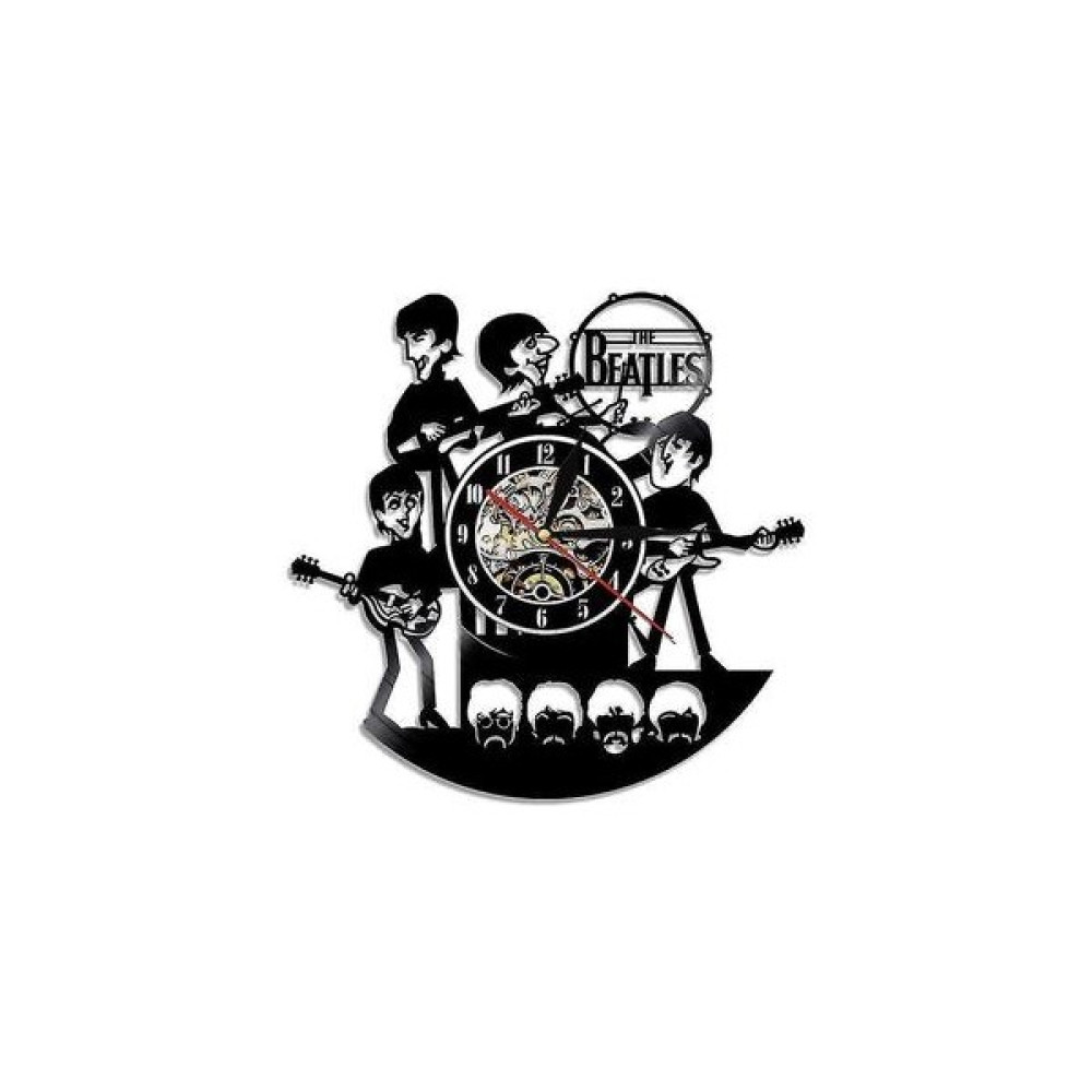 Xinhang Vinil Kayıt Duvar Saati, Beatles Record Duvar Saati, Retro Ev Dekorasyon Duvar Saati (Yurt Dışından) - Siyah Dekoratif Saat Fiyatı