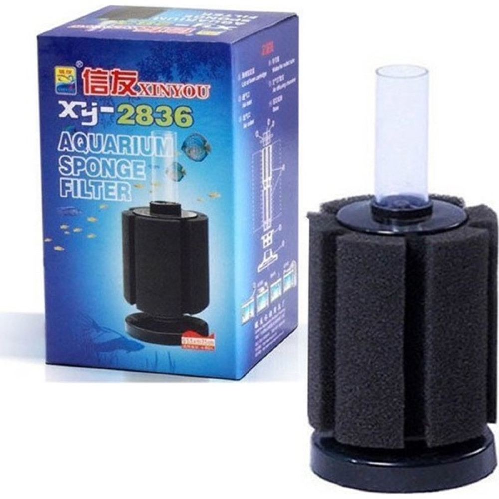 Xinyou XY-2836 Biyolojik Sünger Üretim Filtresi Ø5,5 x 7,5 Evcil Hayvan Ürünleri Fiyatı
